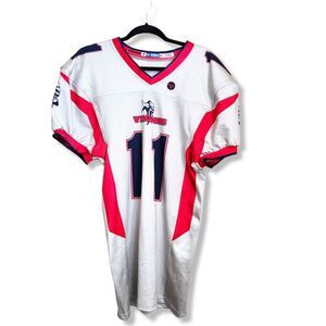 Minnesota Vikings #11 Daunte Culpepper V-neck NFL‎ Football Jersey Men's Size S